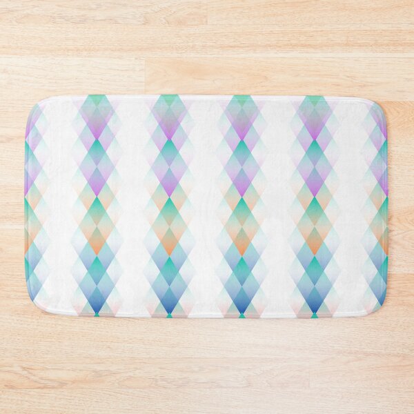 Item preview, Colour Diamonds on White designed and sold by RiadMannan.