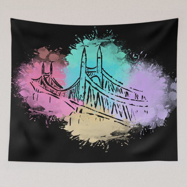 Item preview, Bridge (Watercolour) designed and sold by the-krisney-way.