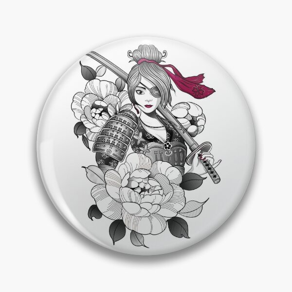Item preview, Samurai Japanese Geisha R designed and sold by artorno.
