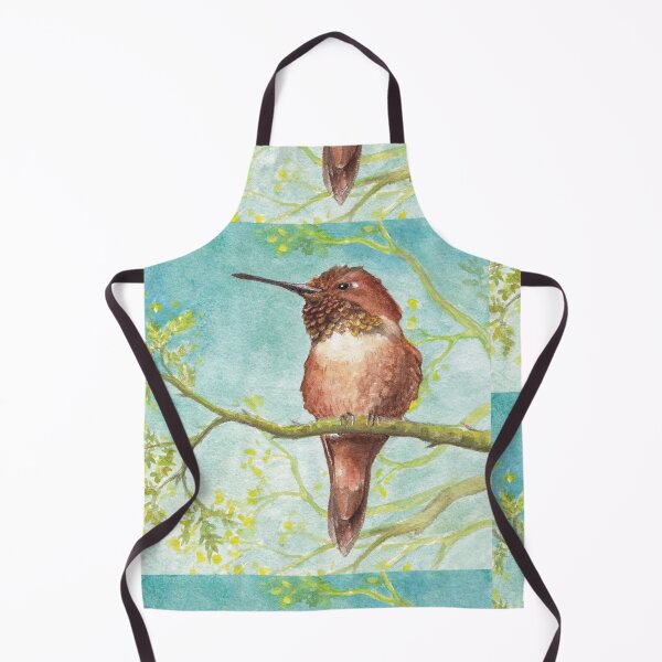Item preview, Rufous Hummingbird in Palo Verde, Sonoran Desert designed and sold by tracyannholmes.