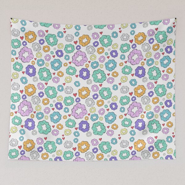 Item preview, Cute Pastel Scrunchie Pattern designed and sold by IcyScribbles.