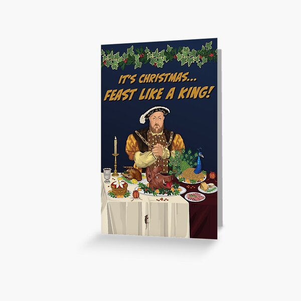 Item preview, Henry VIII - It's Christmas... Feast Like A King designed and sold by Annalisa-Jones.