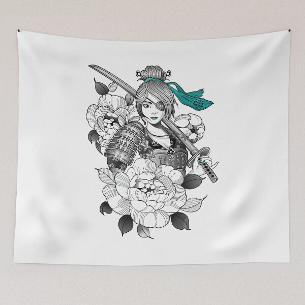 Item preview, Samurai Japanese Geisha G designed and sold by artorno.