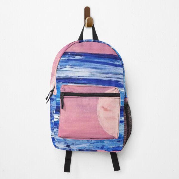 Item preview, PINKISH DELIGHTED SKY AND MOON OCEAN designed and sold by MONISIOART.