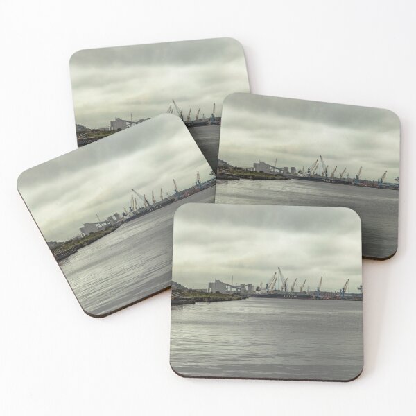 Item preview, River Tyne Panoramic View From South Shields designed and sold by axp7884.
