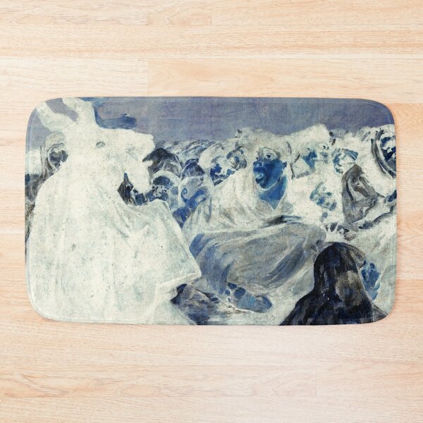 Item preview, Witches' Sabbath (The Great He-Goat) Negative, Francisco de Goya, c. 1821 Gothic Fine Art for Halloween designed and sold by CoolArtGeek.