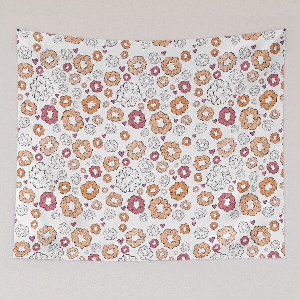 Item preview, Cute Pastel Scrunchie Pattern designed and sold by IcyScribbles.