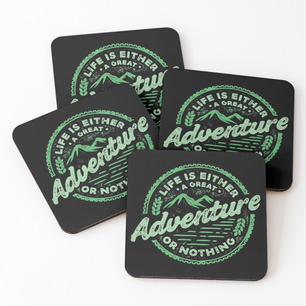 Item preview, Life Is Either A Great Adventure or Nothing designed and sold by sevenonesix.