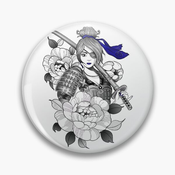 Item preview, Samurai Japanese Geisha B designed and sold by artorno.