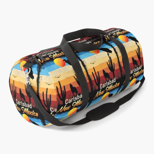 Item preview, Carlsbad New Mexican NM Sunset Coyote  Vulture Cactus Desert NewMexican designed and sold by Cuatrocaminos.