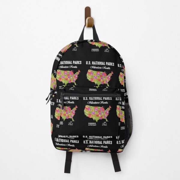 Item preview, US national Parks Map designed and sold by Merchking1.