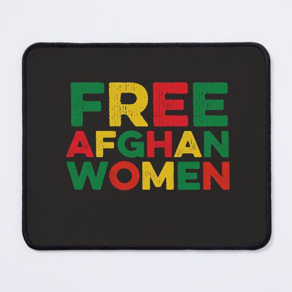 Aperçu de l'œuvre Libre Afghanistan Droits des femmes Afghan Soutien Paix Solidarité Liberté Sauver Kaboul créée et vendue par gkao.