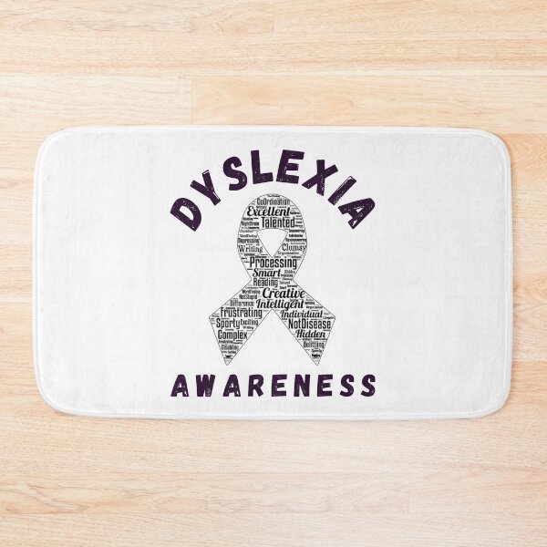 Item preview, World Dyslexia Awareness Day - Black designed and sold by EMRASDesigns.