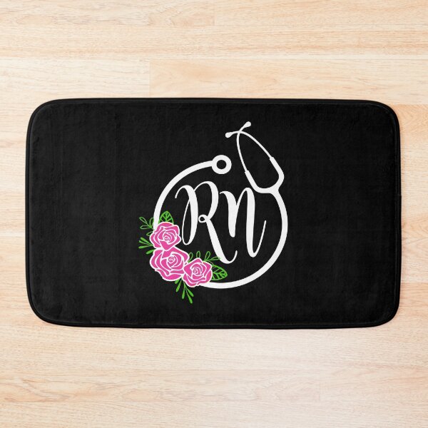 Artikelvorschau, Stethoskop-Blumen-Registrierte Krankenschwester Geschenk-Shirt niedlich Rn entworfen und verkauft von tanalan.