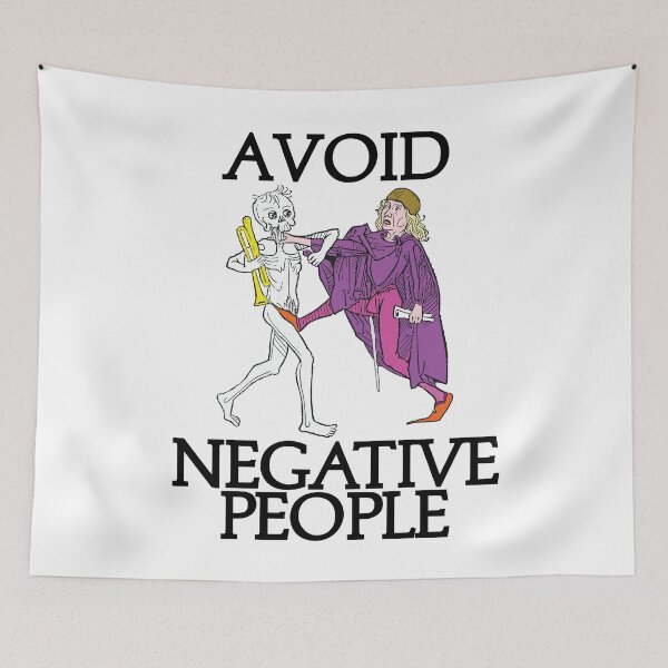 Item preview, Avoid negative people designed and sold by arkantus.