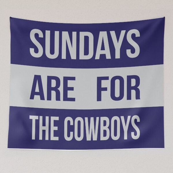 Item preview, Sundays Are For The Cowboys designed and sold by emilydraeger.