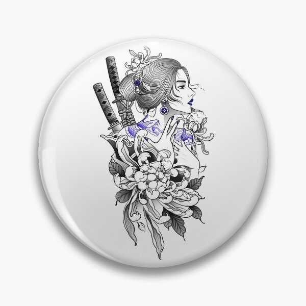 Item preview, Samurai Girl B designed and sold by artorno.