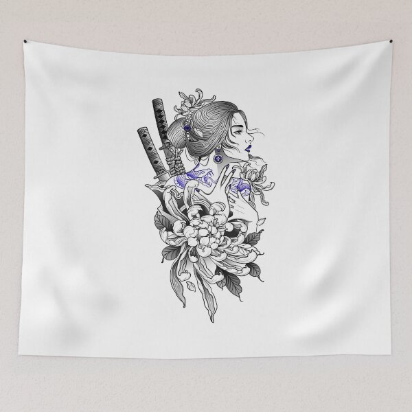 Item preview, Samurai Girl B designed and sold by artorno.