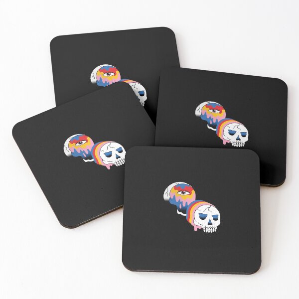 Item preview, colorful skull designed and sold by zaher97.