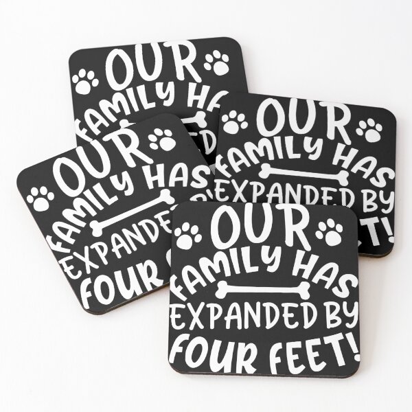 Item preview, Our family has expanded by four feet designed and sold by pnkpopcorn.