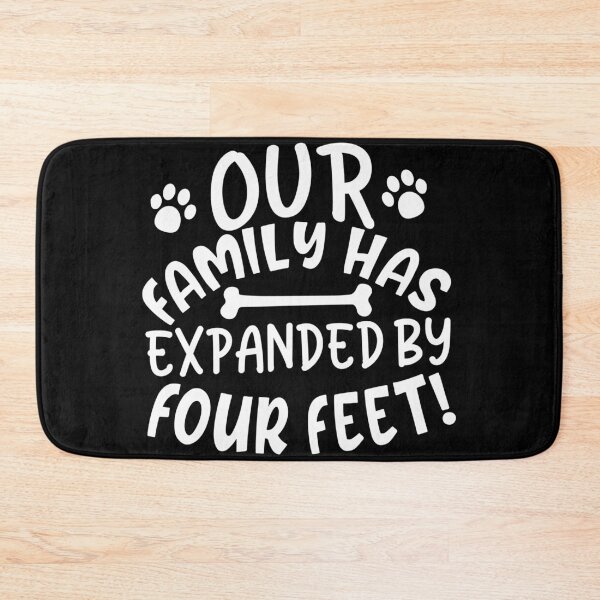Item preview, Our family has expanded by four feet designed and sold by pnkpopcorn.