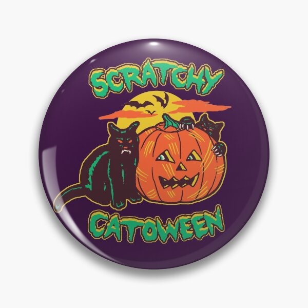 Item preview, Scratchy Catoween designed and sold by wytrab8.