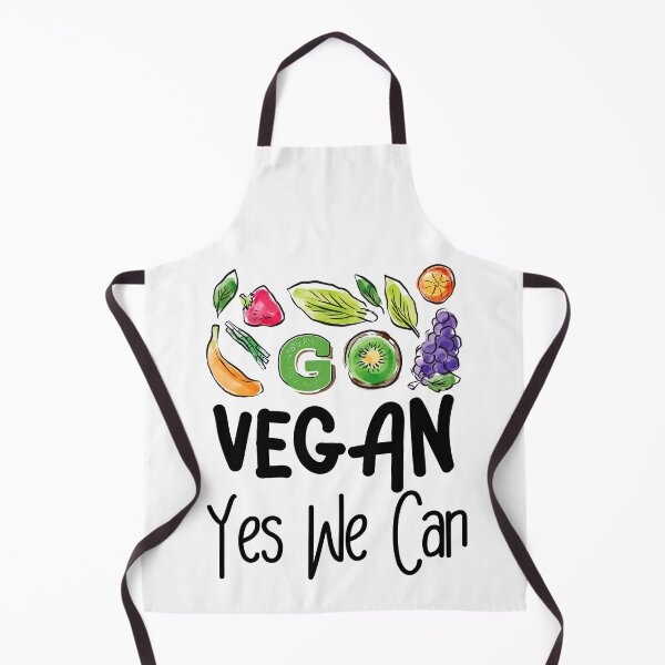 Item preview, Go Vegan Yes We Can Funny Design designed and sold by MoSaid.