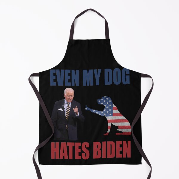 Item preview, DOG SHOWS MIDDLE FINGER TO BIDEN, Even My Dog Hates Biden designed and sold by Your Favorite Shop.