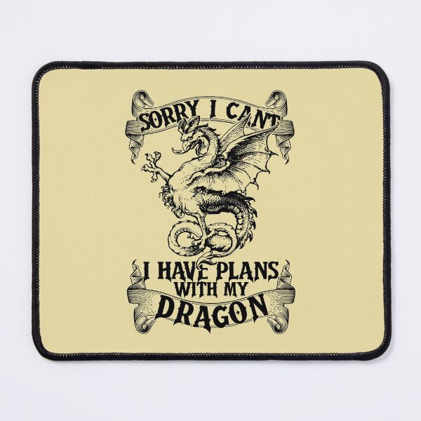 Item preview, Sorry I Cant I Have Plants - Dragon Mythical Creature designed and sold by Myth-Creatures.