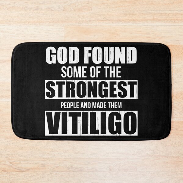 Item preview, Vitiligo Awareness, God Found Some of The Strongest People Vitiligo  Warrior, Beautiful Skin Whitish Patches, Born Different designed and sold by Merchking1.