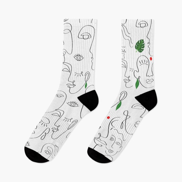 Item preview, Abstract faces designed and sold by being trendy.