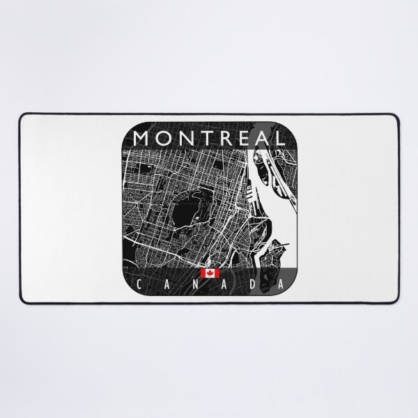 Aperçu de l'œuvre CARTE DE MONTRÉAL CANADA créée et vendue par hatimelhag.
