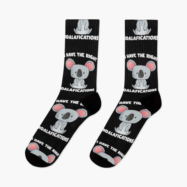 Item preview, I Have The Right Koalafications, Necessary Funny Cuddly Cute Animal Pun designed and sold by Merchking1.