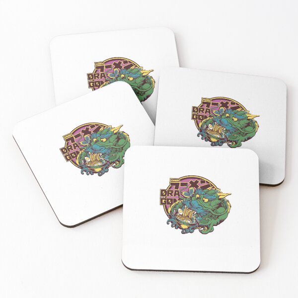 Item preview, Japanese angry dragon eating bowl of ramen, noodles designed and sold by TRIBExSPACE.