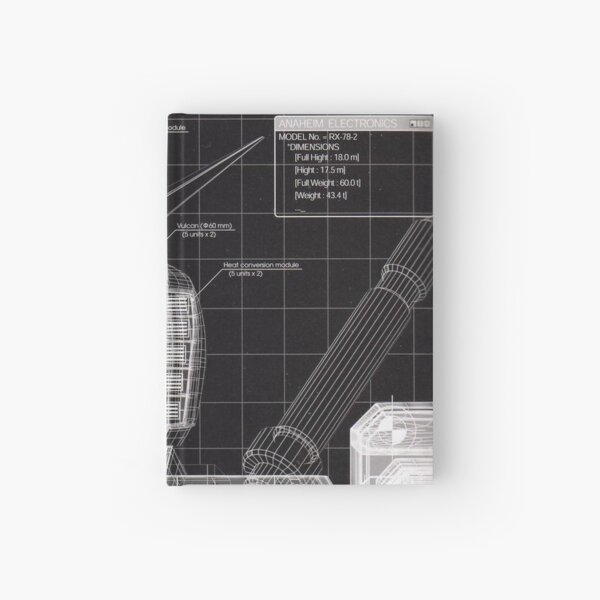 Gundam Schematics Hardcover Journal
