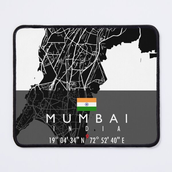Item preview, MUMBAI MAP INDIA designed and sold by hatimelhag.