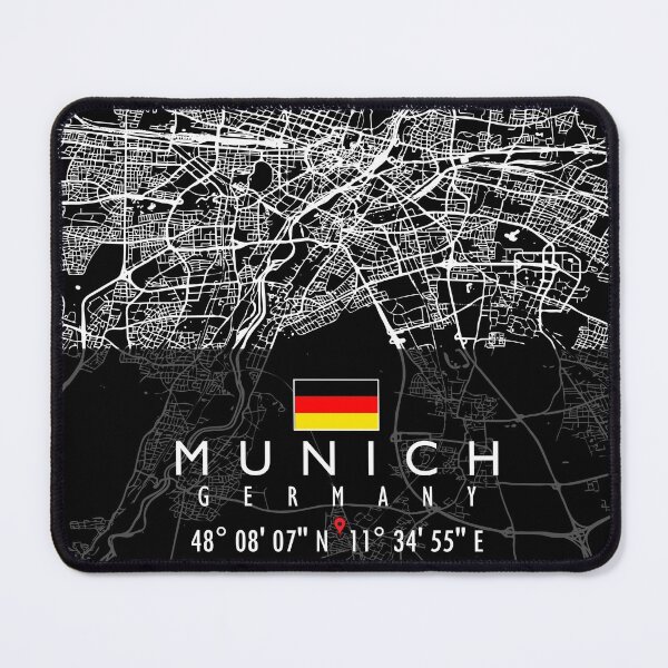 Item preview, MUNICH MAP GERMANY designed and sold by hatimelhag.
