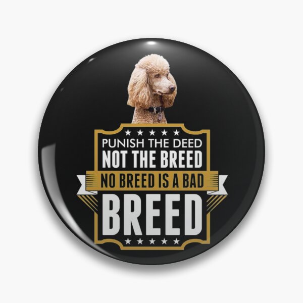 Artikelvorschau, Deed Not The Breed Poodle Dog entworfen und verkauft von Clavitaps.