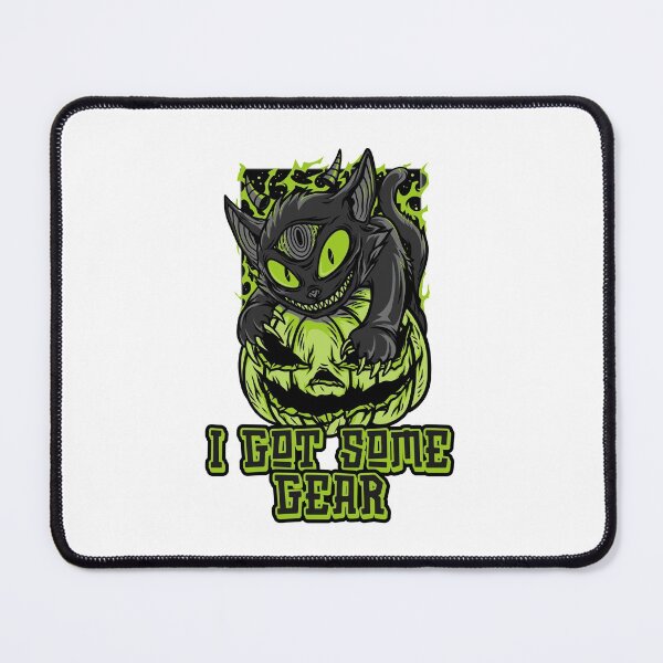 Item preview, I Got Gear! Evil Creepy Street Cheshire Cat designed and sold by mkzmerch.