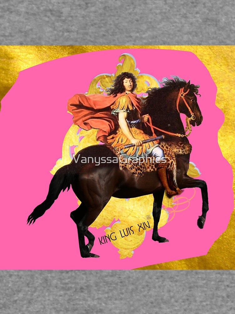 Louis XIV - The Sun King - Monarch of France (By ACCI) Gold Graphic T-Shirt  for Sale by VanyssaGraphics