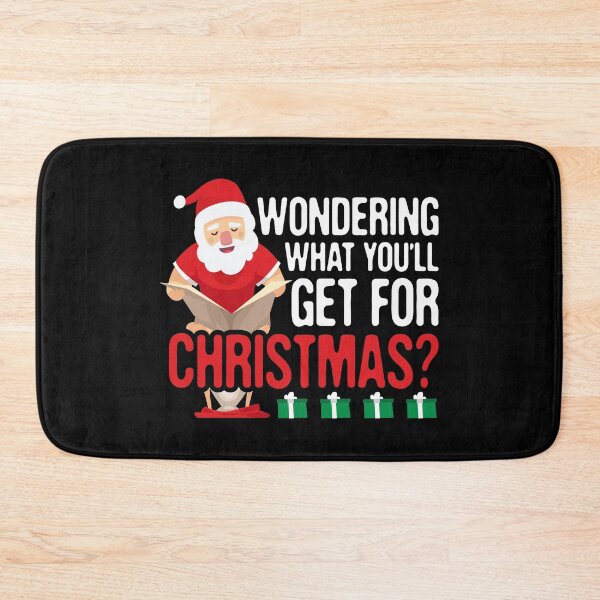 Item preview, Funny Santa Position For Pooping, Naughty or Nice Christmas Holiday designed and sold by Merchking1.