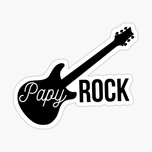 Artikel-Vorschau von Opa Rockgitarre, designt und verkauft von JEROME MARQUANT.
