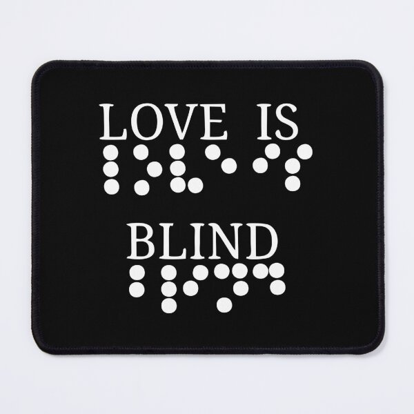 Item preview, Love Is Blind Braille Writing Blindness Awareness Visual Impaired designed and sold by Merchking1.