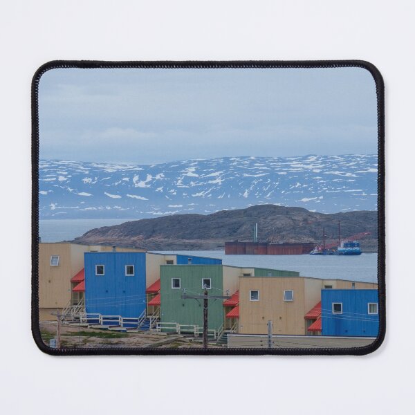 Item preview, Iqaluit in summer: city and the harbor, Nunavut, Canada designed and sold by VadimK.