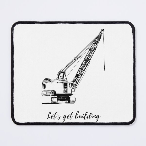 Item preview, End of project, start of construction Crane - Architecture Toys designed and sold by SLGA-Designs.