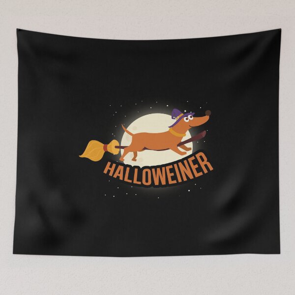 Item preview, Cute Halloweiner Halloween Dog, Pet Dachshund Dog Owners  designed and sold by Merchking1.