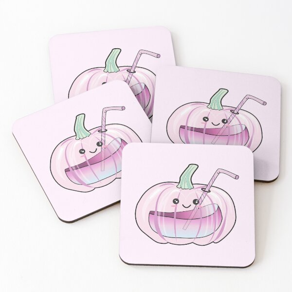 Item preview, Kawaii pink pumpkin l cute kawaii pumpkin designed and sold by Bossin.