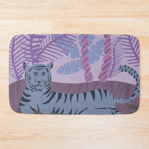 Item preview, Night Relaxing Leopard in Rainforest designed and sold by lordyswiss.