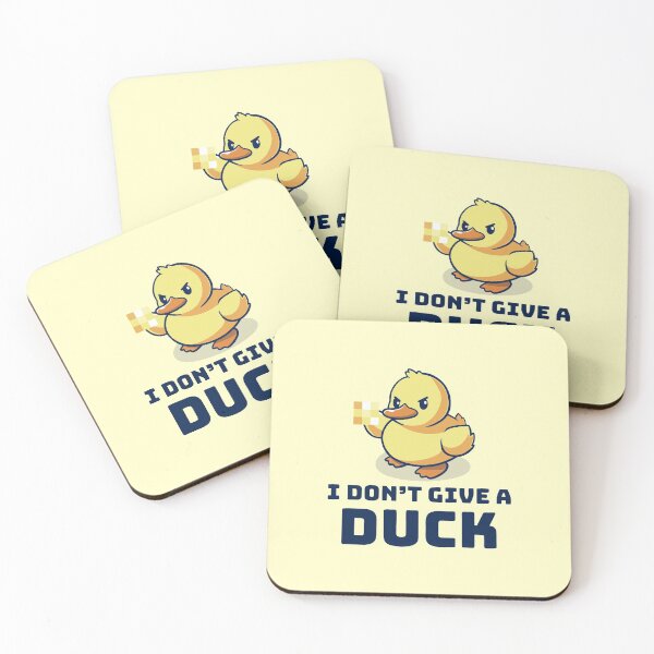 Item preview, I Don't Give a Duck designed and sold by NandoOgliari.