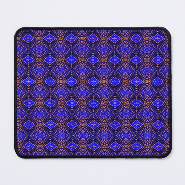 Item preview, Flashy Pattern 315 | Colorful Unique Flashy Patterns | Color Bonanza Light and Dark Blue, Black and Orange Flashy Pattern designed and sold by Dream Wear.